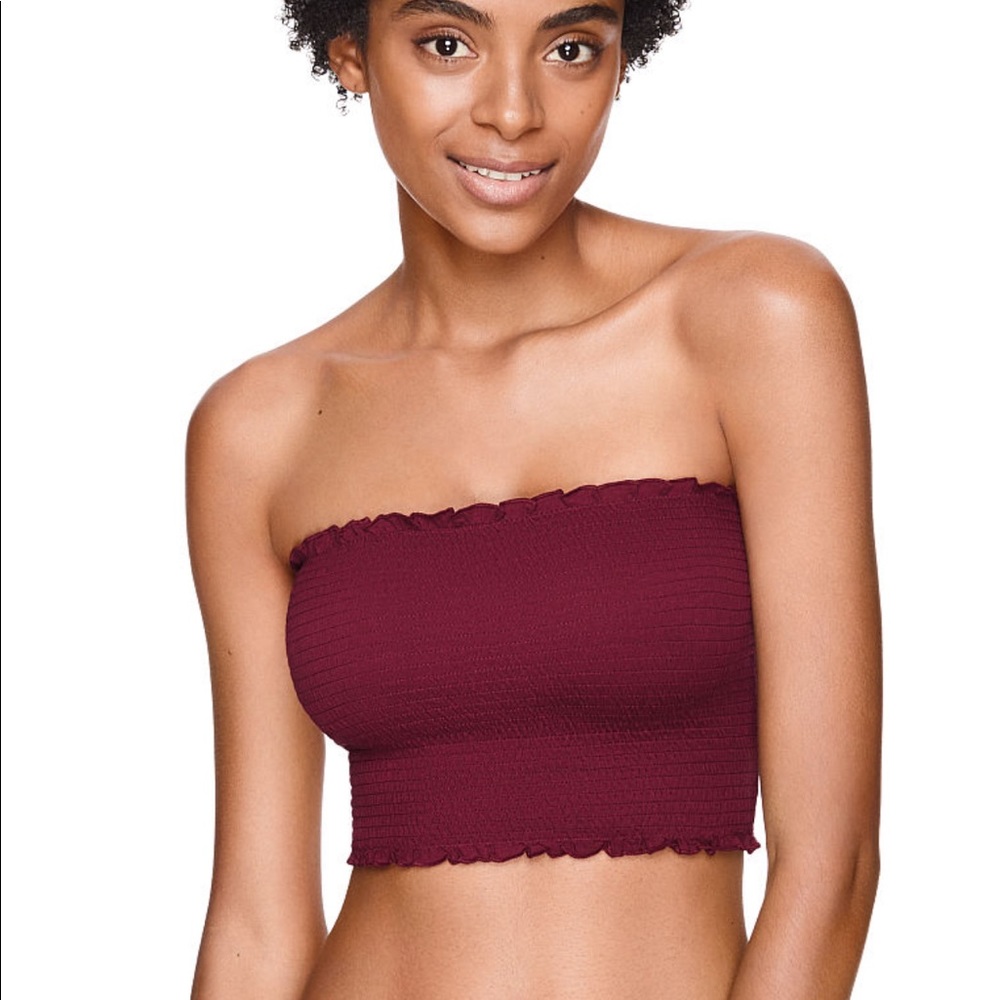 PINK Victoria’s Secret | Cotton Smocked Tube Top